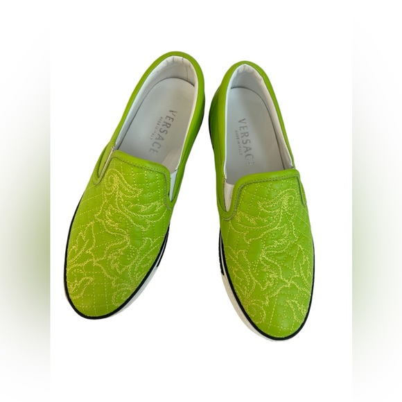 Versace Quilted Medusa leather loafers - Picture 2 of 8